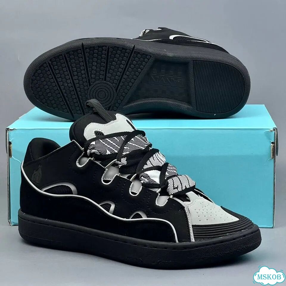 Lanvin Curb Black White фото 3