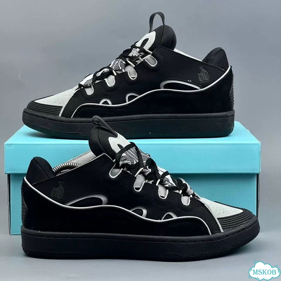 Lanvin Curb Black White фото 5