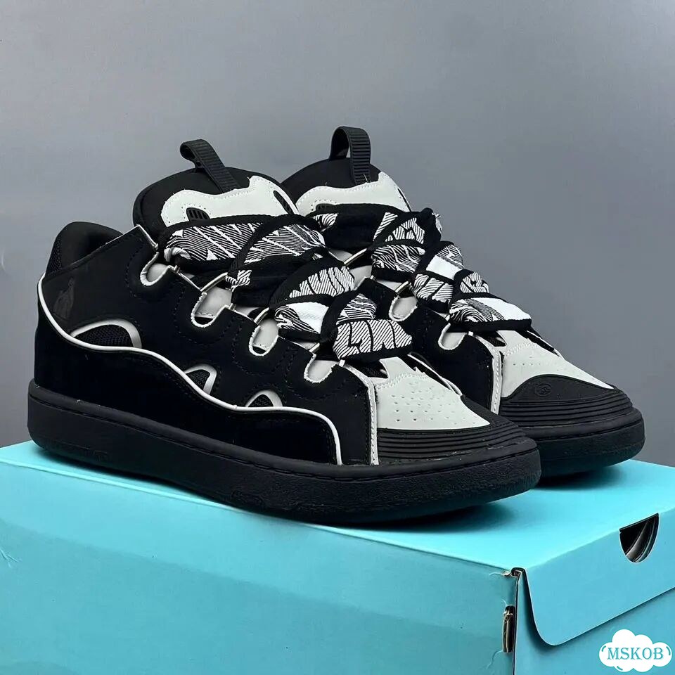 Lanvin Curb Black White фото 8