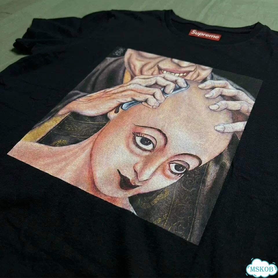 Футболка Samizdat graphic head supreme type фото 3
