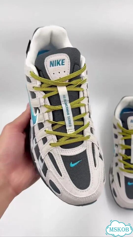 Кроссовки Nike P-6000 серые фото 1