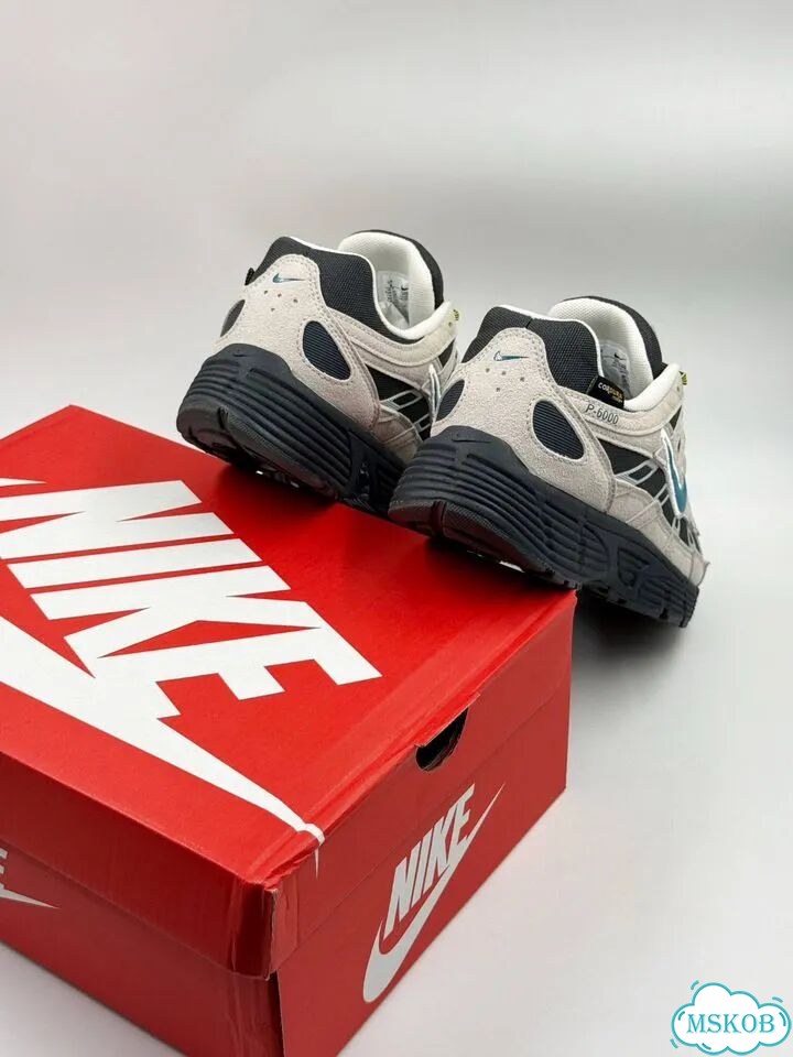 Кроссовки Nike P-6000 серые фото 3
