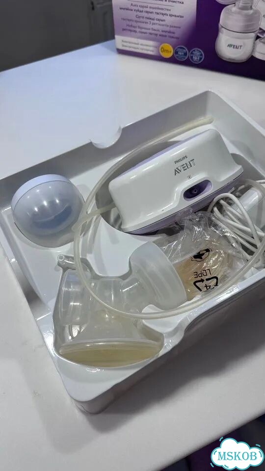 Молокоотсос philips avent электрический фото 3