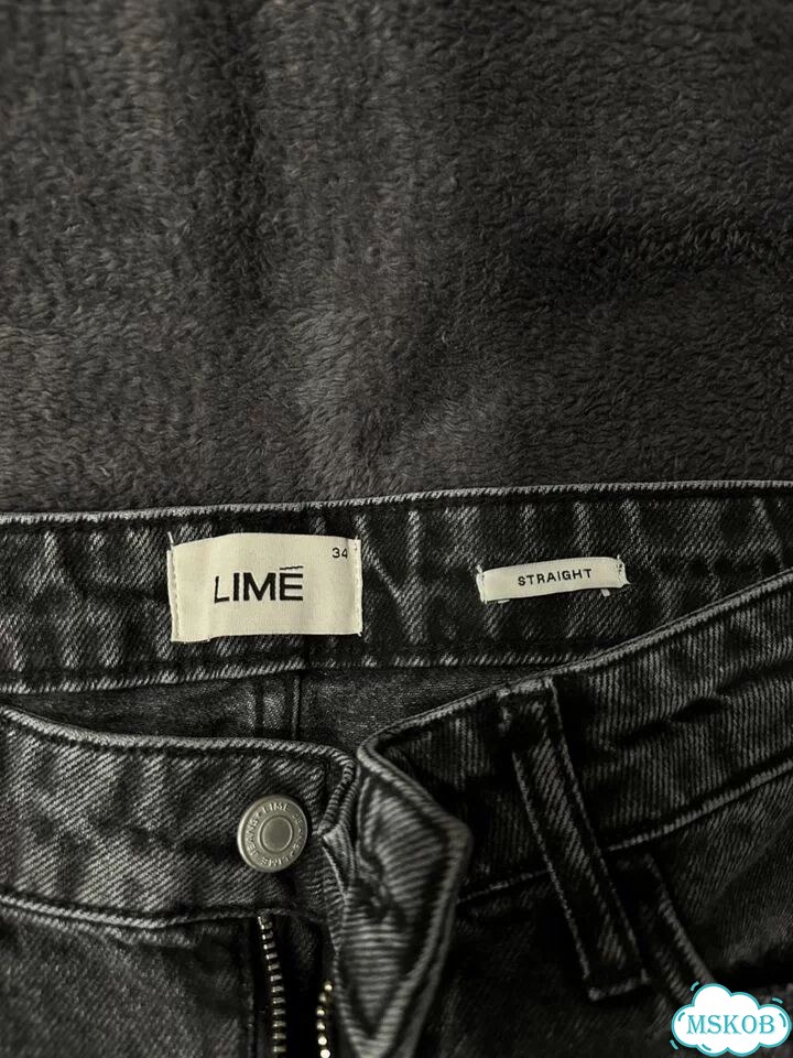 Джинсы lime 34 прямые фото 4