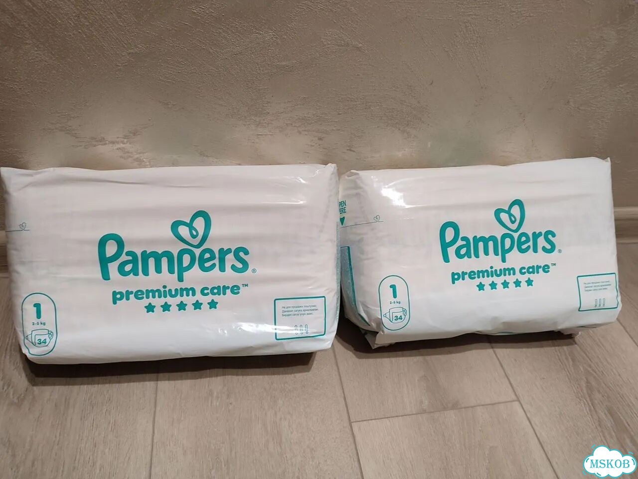 Подгузники Pampers premium care 1 (2-5 кг) 34 шт фото 2