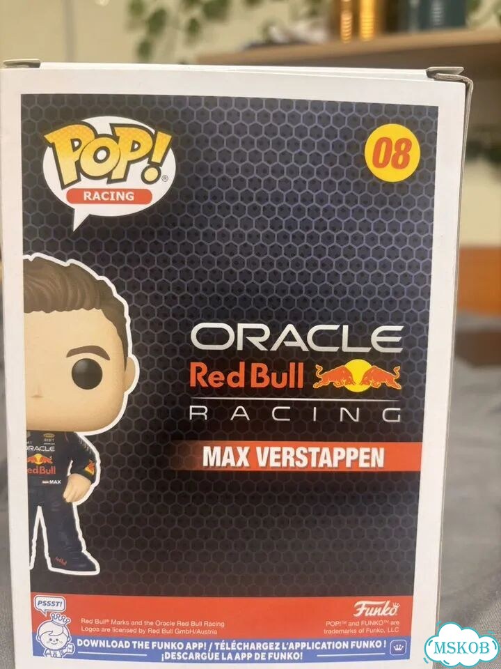 Funko pop max verstappen 08 фото 2