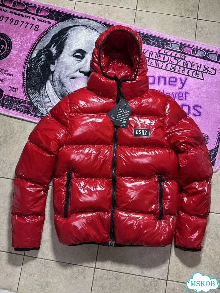 Пуховик dsquared2 красный Турция фото 1