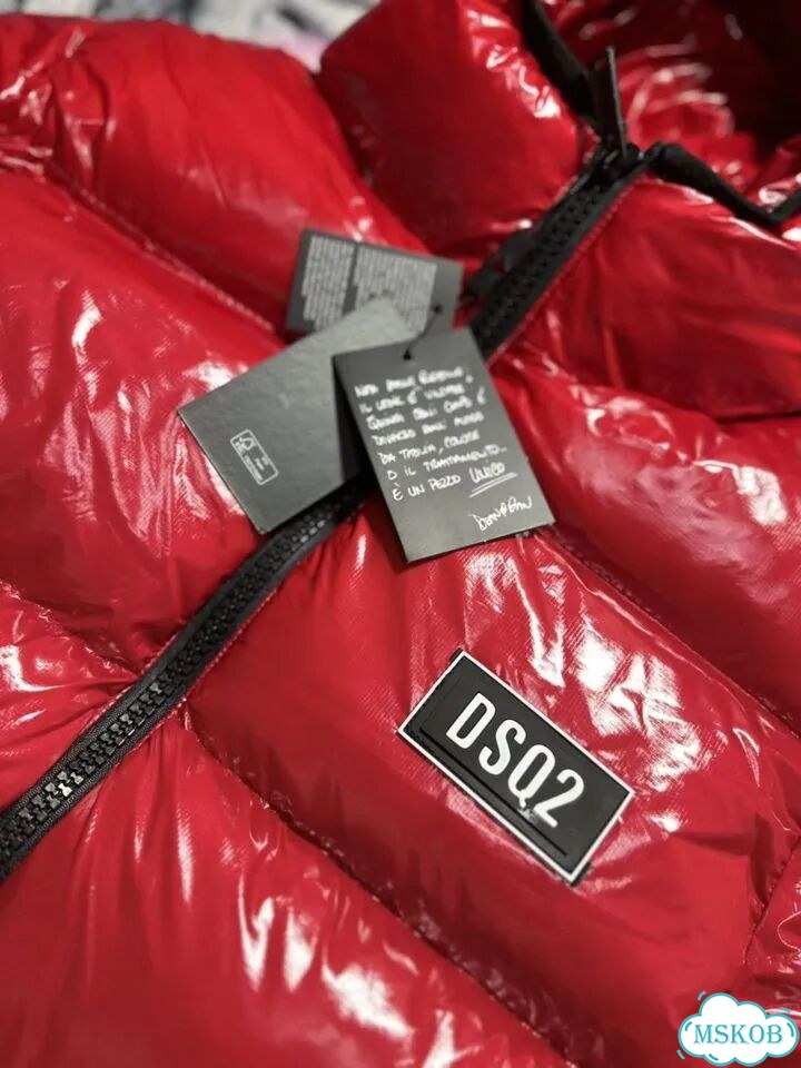 Пуховик dsquared2 красный Турция фото 5