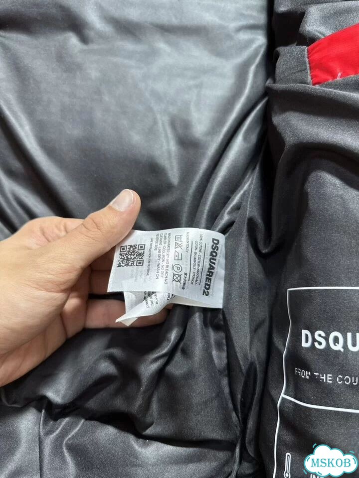 Пуховик dsquared2 красный Турция фото 9