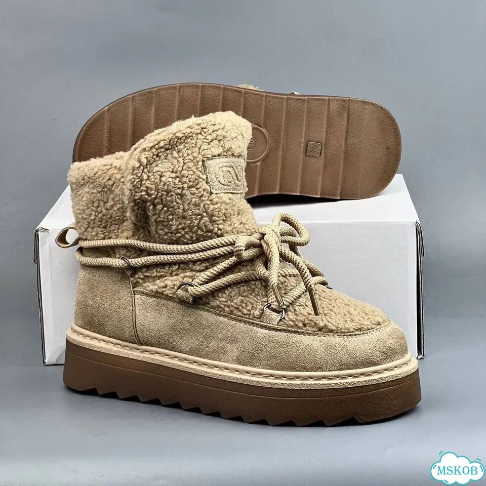 Moon Boot Icon Snow Boot Beige Brown фото 2