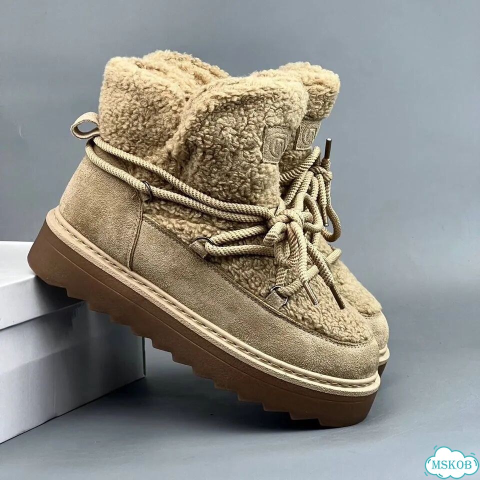 Moon Boot Icon Snow Boot Beige Brown фото 4