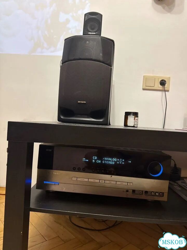 Av ресивер Harman karbon avr147 + Колонки Aiwa фото 1