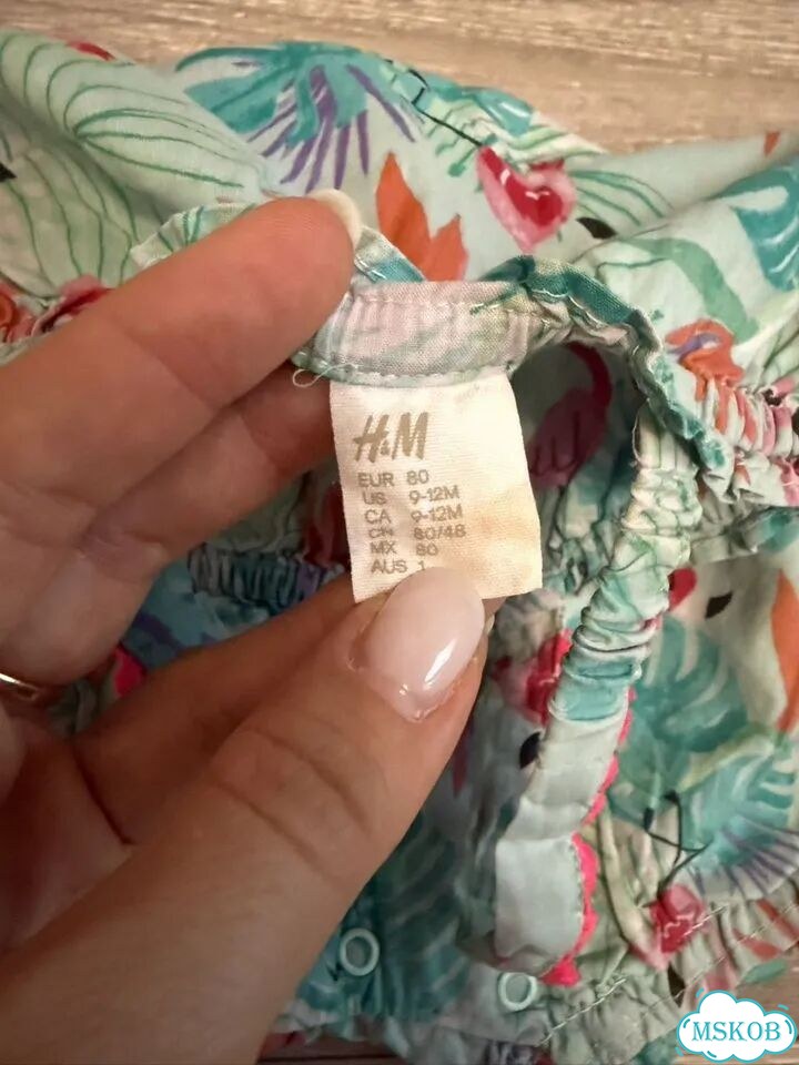 Песочник H&M р80 для девочки фото 2