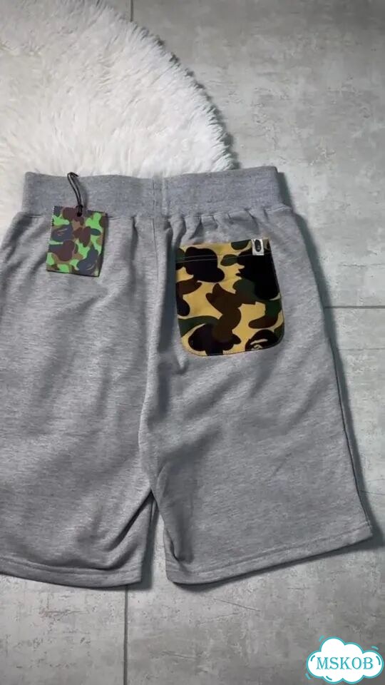 Шорты Bape серые хайп 2026 фото 1