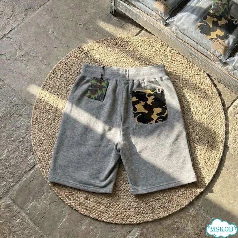 Шорты Bape серые хайп 2026 фото 2