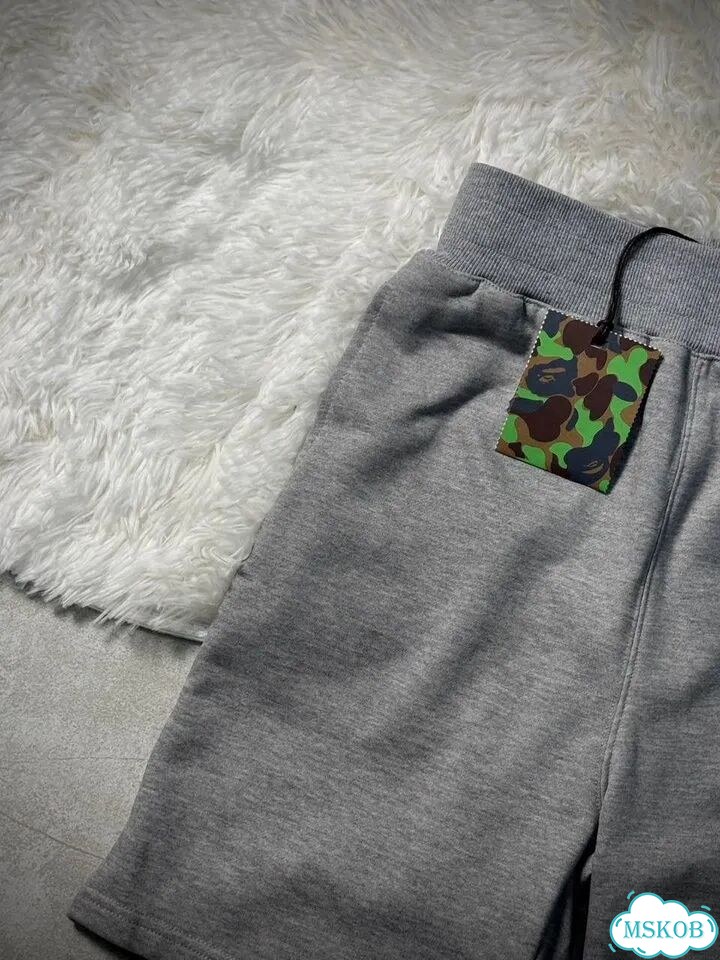 Шорты Bape серые хайп 2026 фото 7