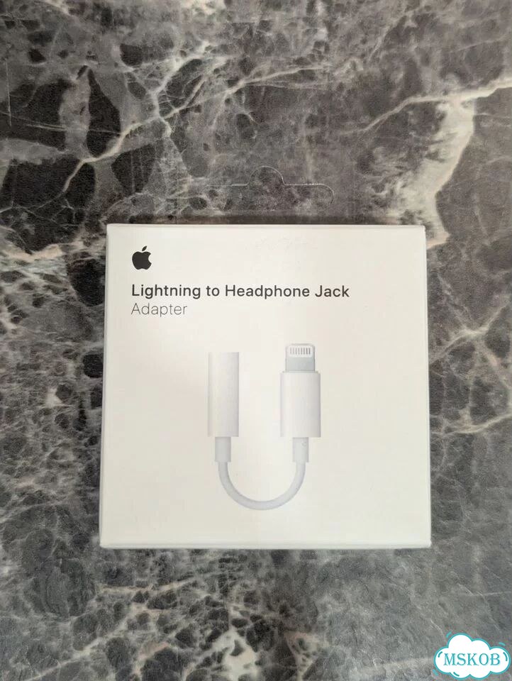 Переходник Apple Lightning - Jack 3,5 фото 1