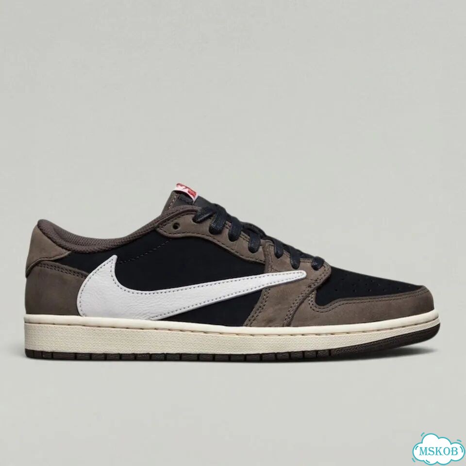 Travis Scott x Jordan 1 Low Mocha фото 1