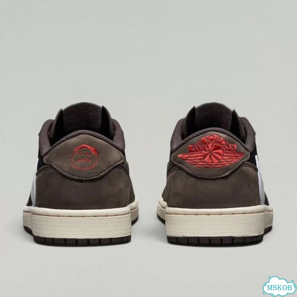 Travis Scott x Jordan 1 Low Mocha фото 4