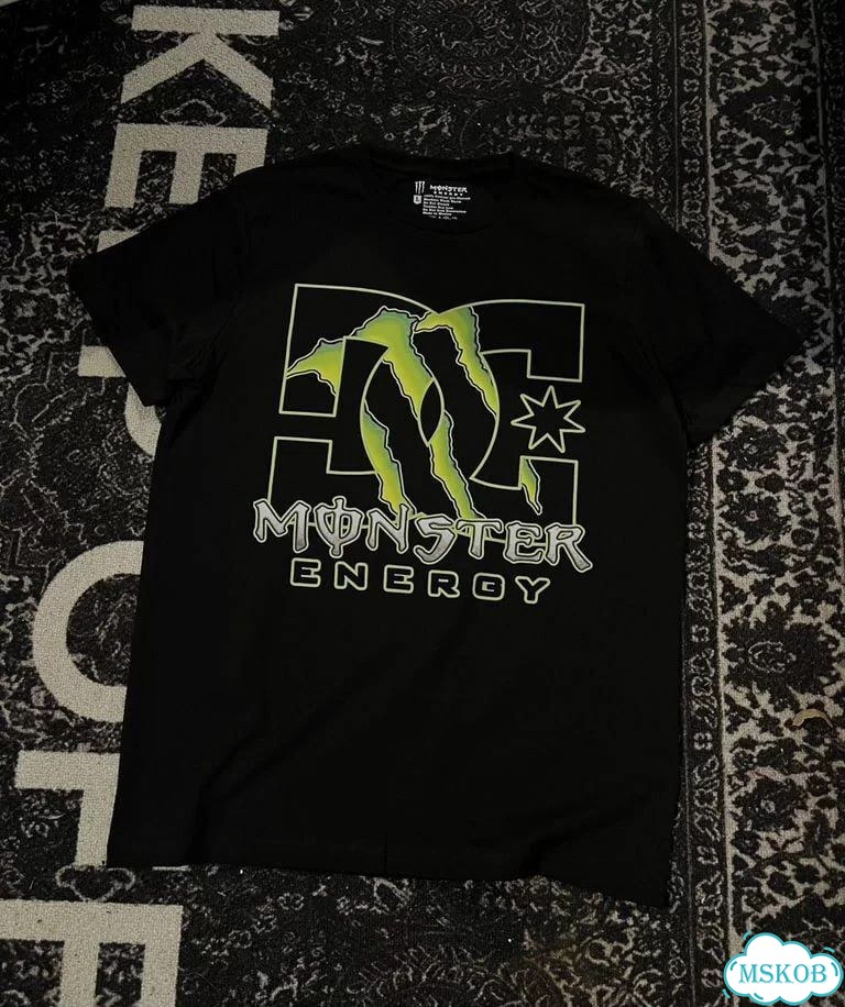 Архив футболка Monster Energy DC vintage 2000 фото 3