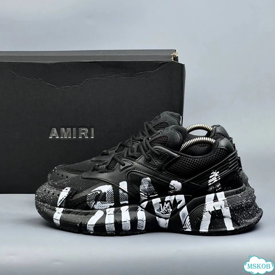 Amiri MX1 Black White фото 3