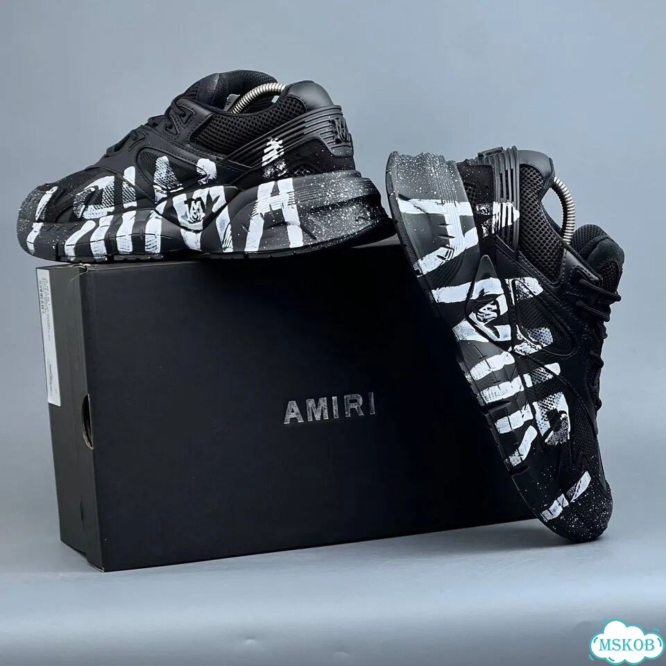 Amiri MX1 Black White фото 6