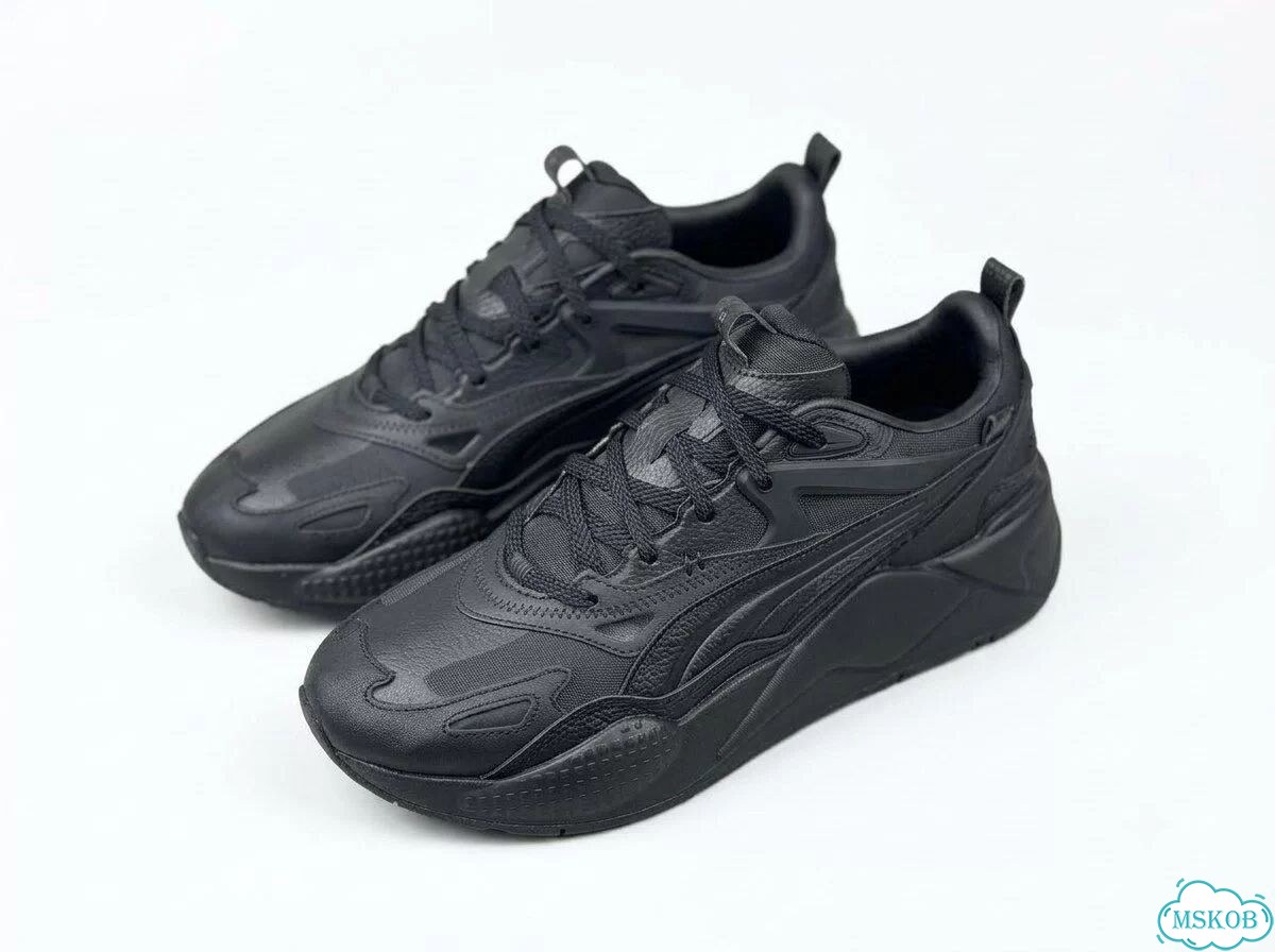 Puma rs x 44 кроссовки черные мужские новые фото 1