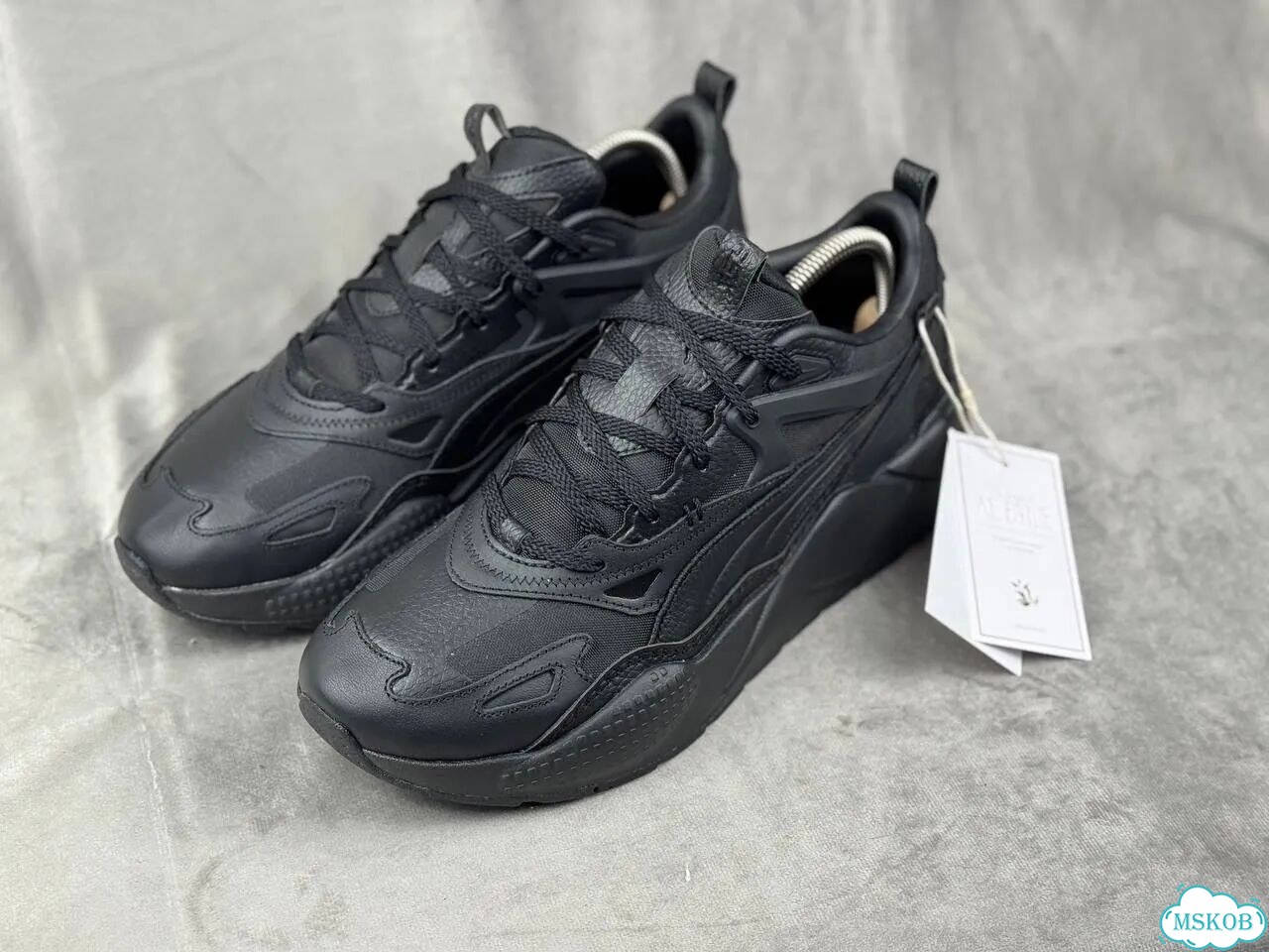 Puma rs x 44 кроссовки черные мужские новые фото 2