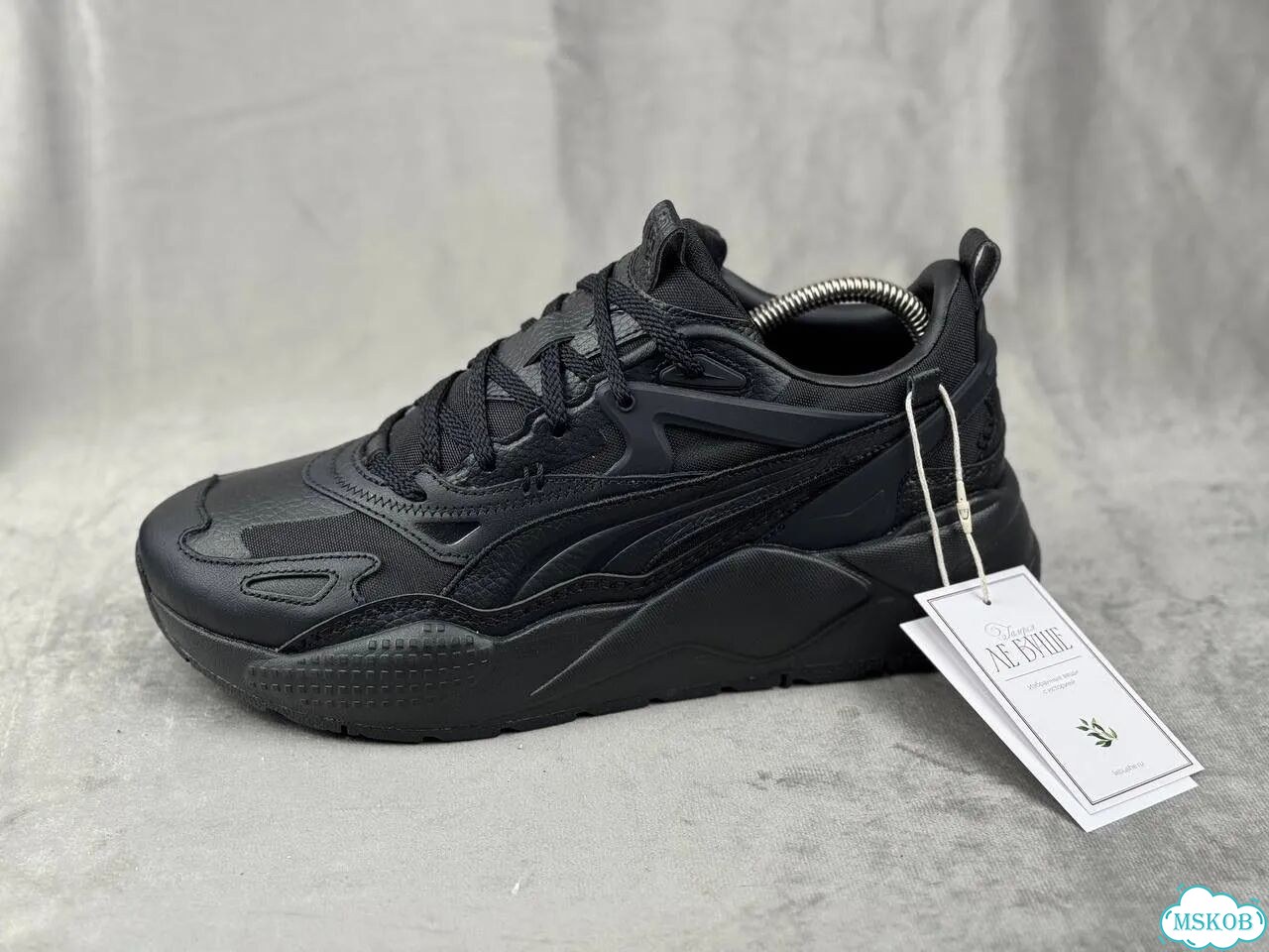 Puma rs x 44 кроссовки черные мужские новые фото 5