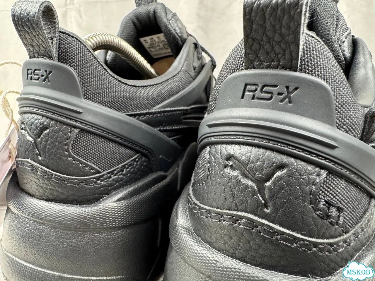 Puma rs x 44 кроссовки черные мужские новые фото 7