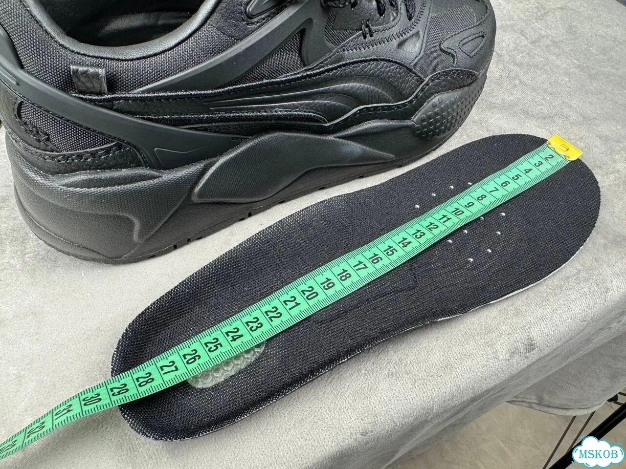 Puma rs x 44 кроссовки черные мужские новые фото 9