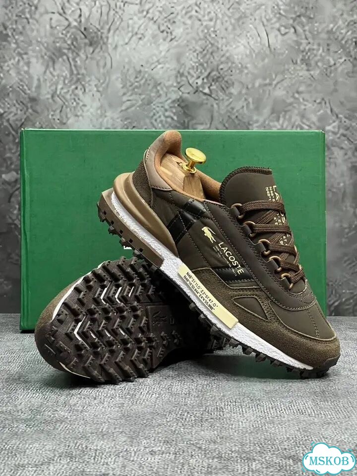 Кроссовки мужские lacoste зеленые фото 6