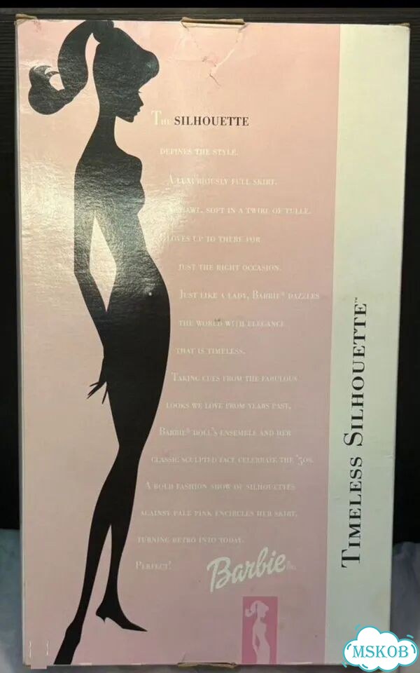 Barbie Timeless Silhouette Avon 2000г NRFb фото 10