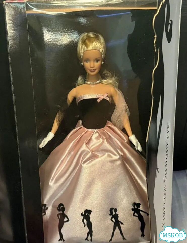 Barbie Timeless Silhouette Avon 2000г NRFb фото 8