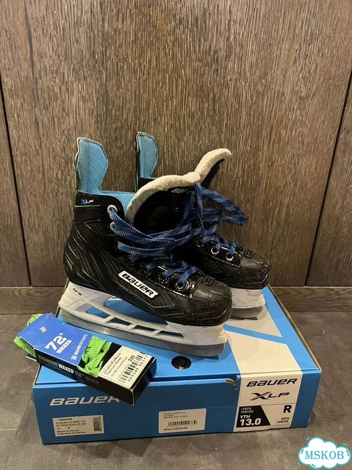 Хоккейные коньки bauer X-LP S21, YTH 13.0 R фото 1
