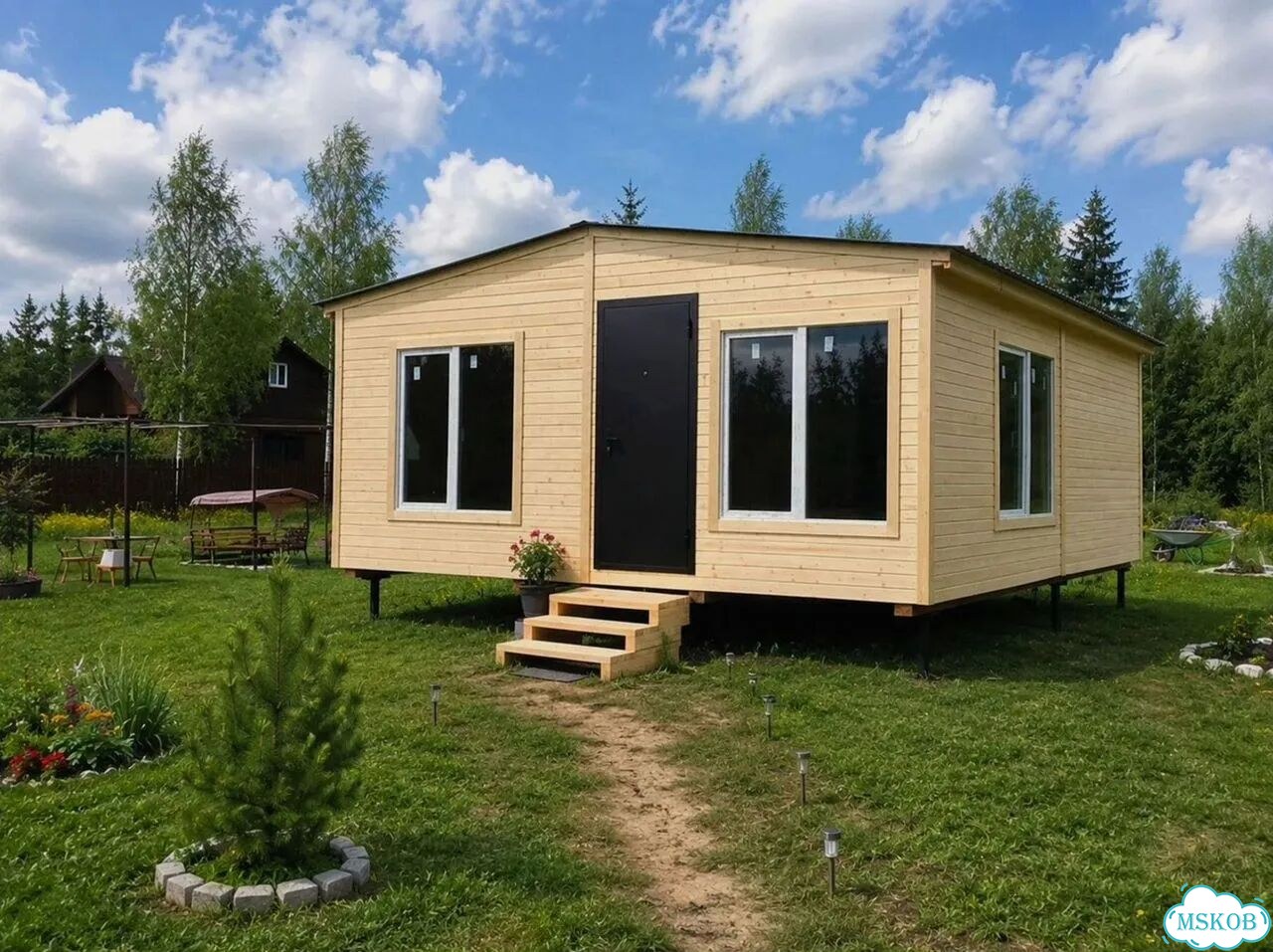 Модульный дачный дом фото 2