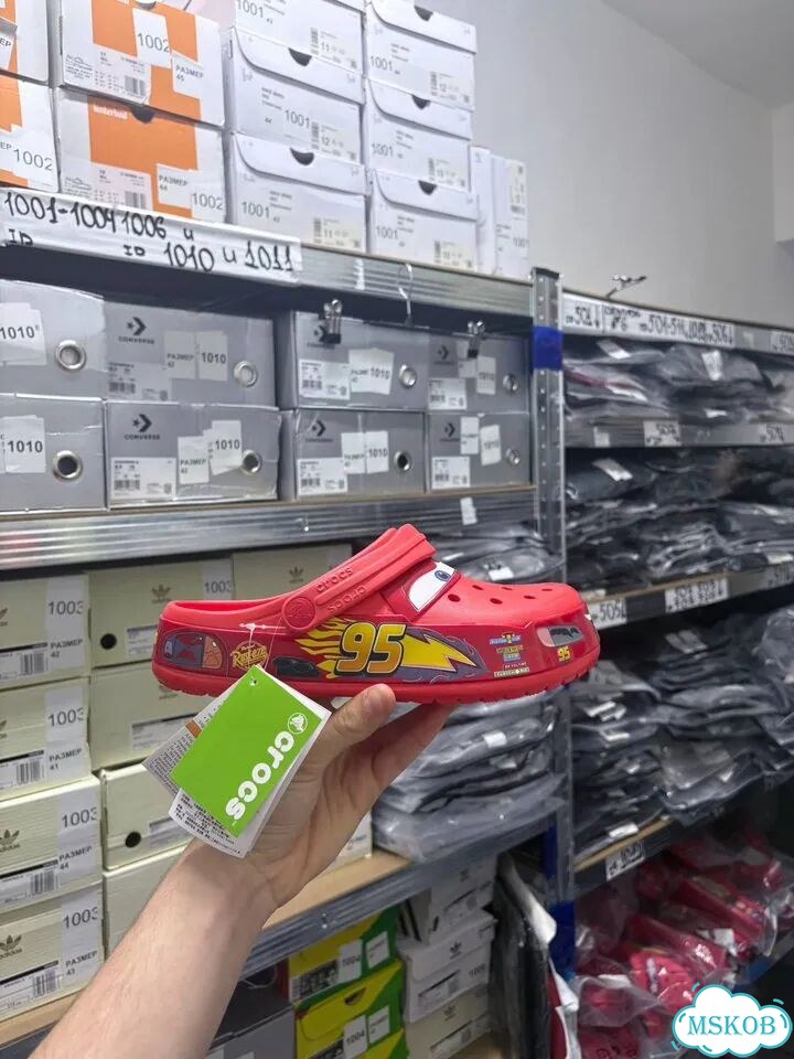 Crocs молния маквин фото 4