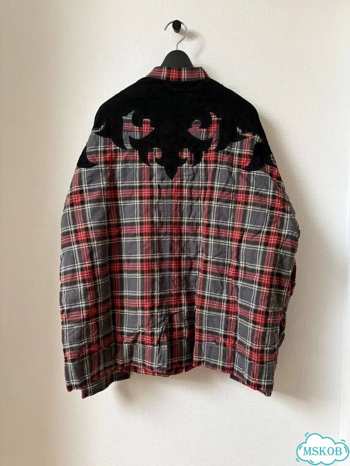 Haider Ackermann Checked Shirt Jacket фото 2