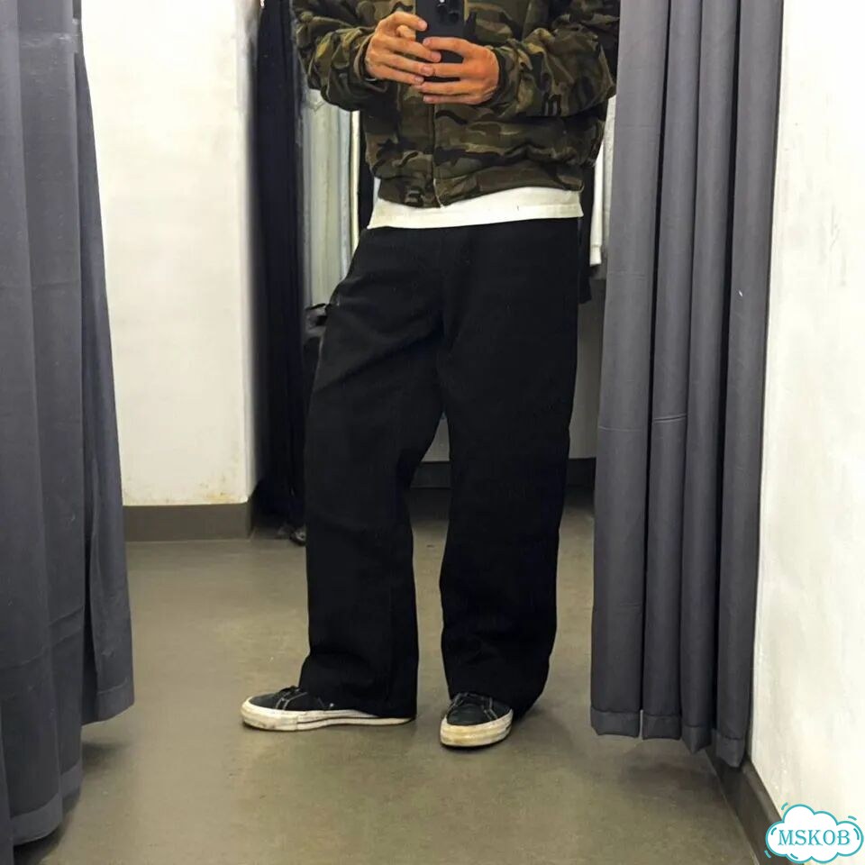 Джинсы черные широкие baggy y2k jaded london type фото 3