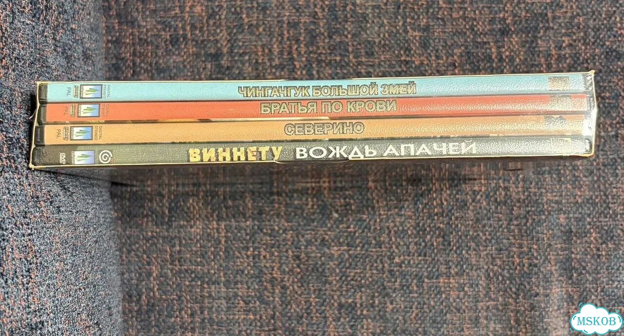 Коллекционное издание фильмов про индейцев (4 DVD) фото 4
