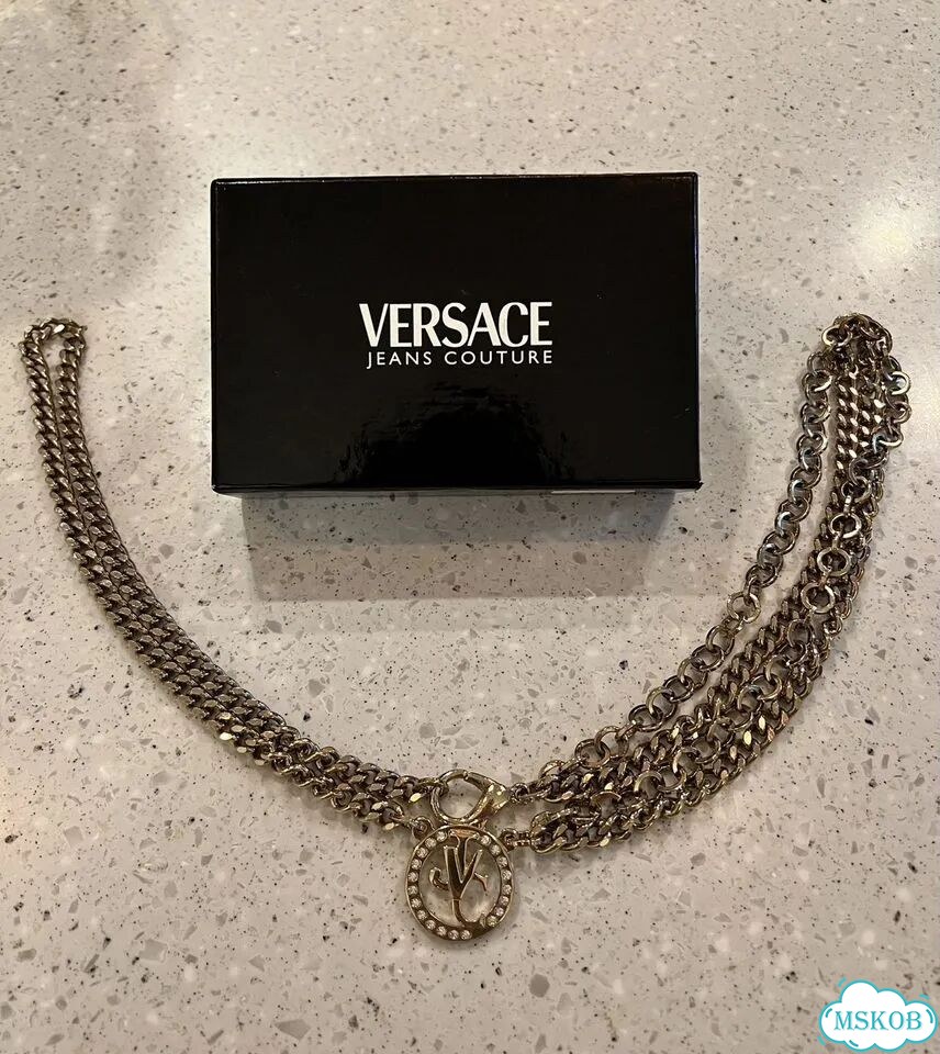 Цепочка винтаж Versace Jeans Couture VJC 87.8 см фото 1