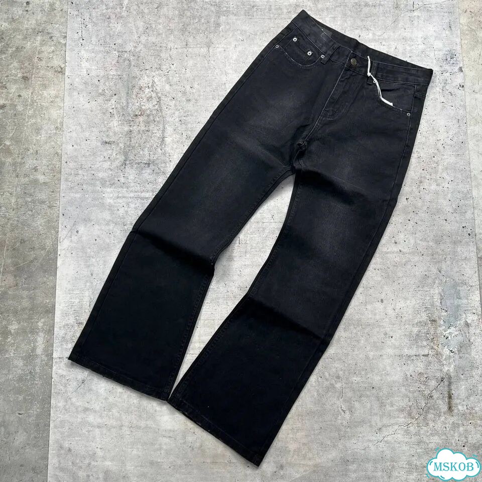 Balenciaga number nine Flared Jeans Dark Grey фото 1