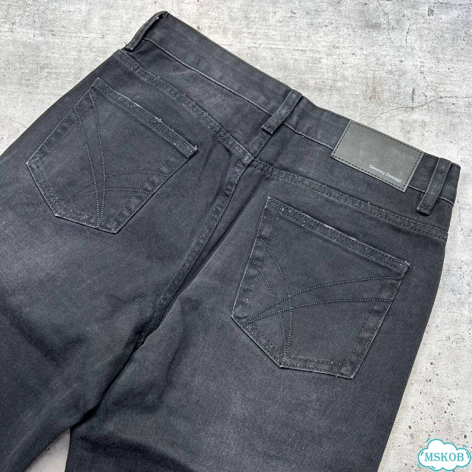 Balenciaga number nine Flared Jeans Dark Grey фото 4