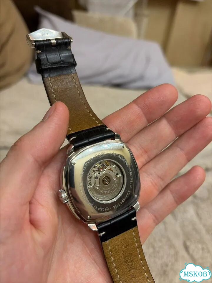 Часы Hamilton jazzmaster cushion h365150 фото 10