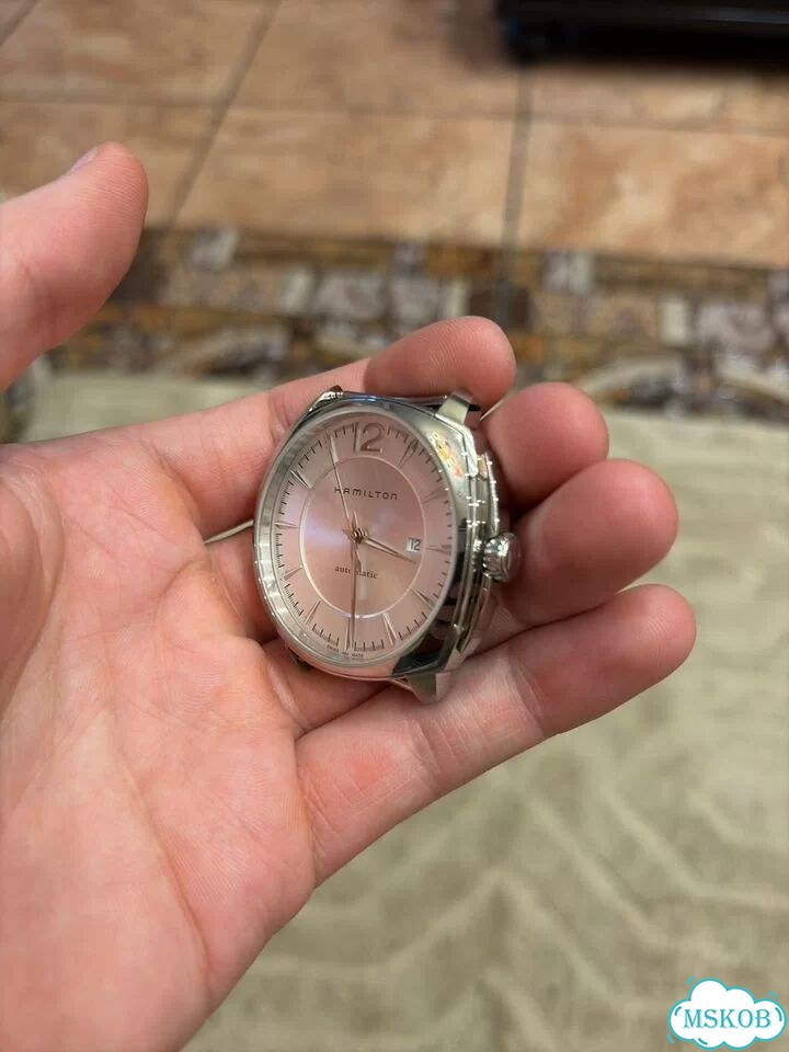 Часы Hamilton jazzmaster cushion h365150 фото 2