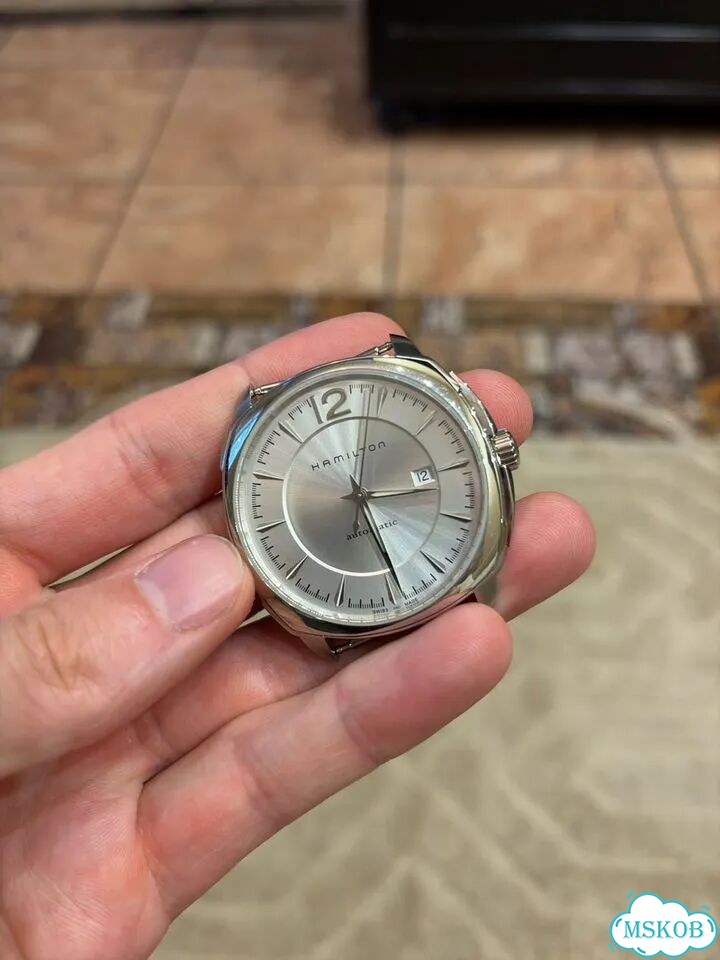 Часы Hamilton jazzmaster cushion h365150 фото 3