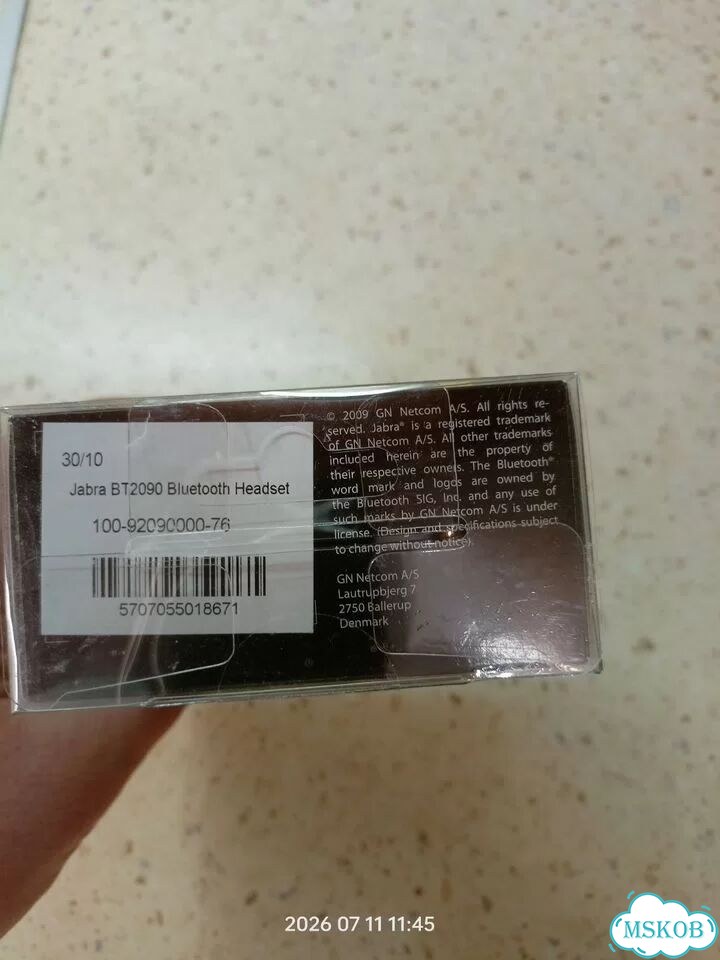 Bluetooth гарнитура jabra BT2090 фото 6