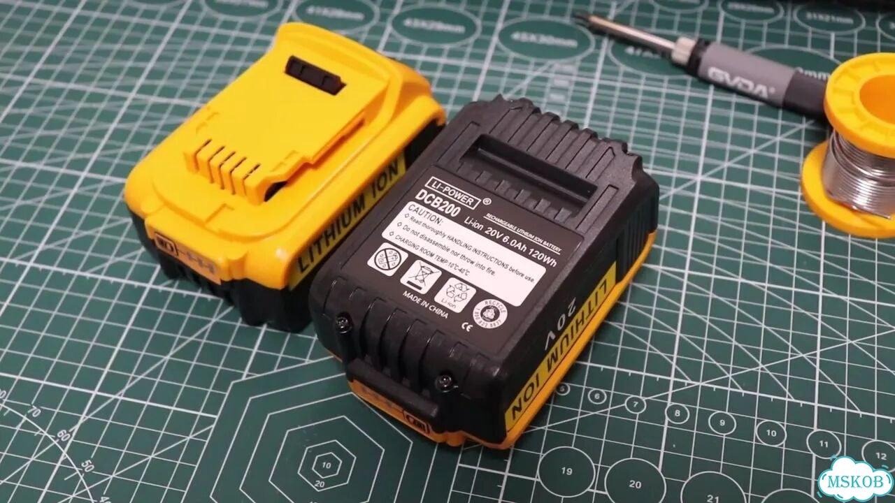 Аккумулятор Dewalt 18V 6Ah (2 штуки) фото 1