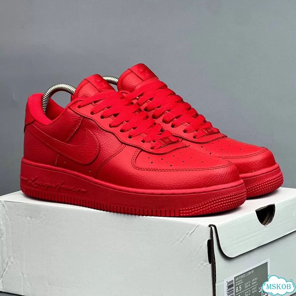 Nike Air Force 1 Nocta Red фото 4