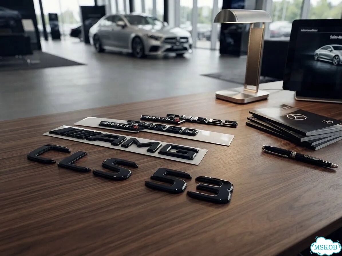 Черные эмблемы cls53 фото 1